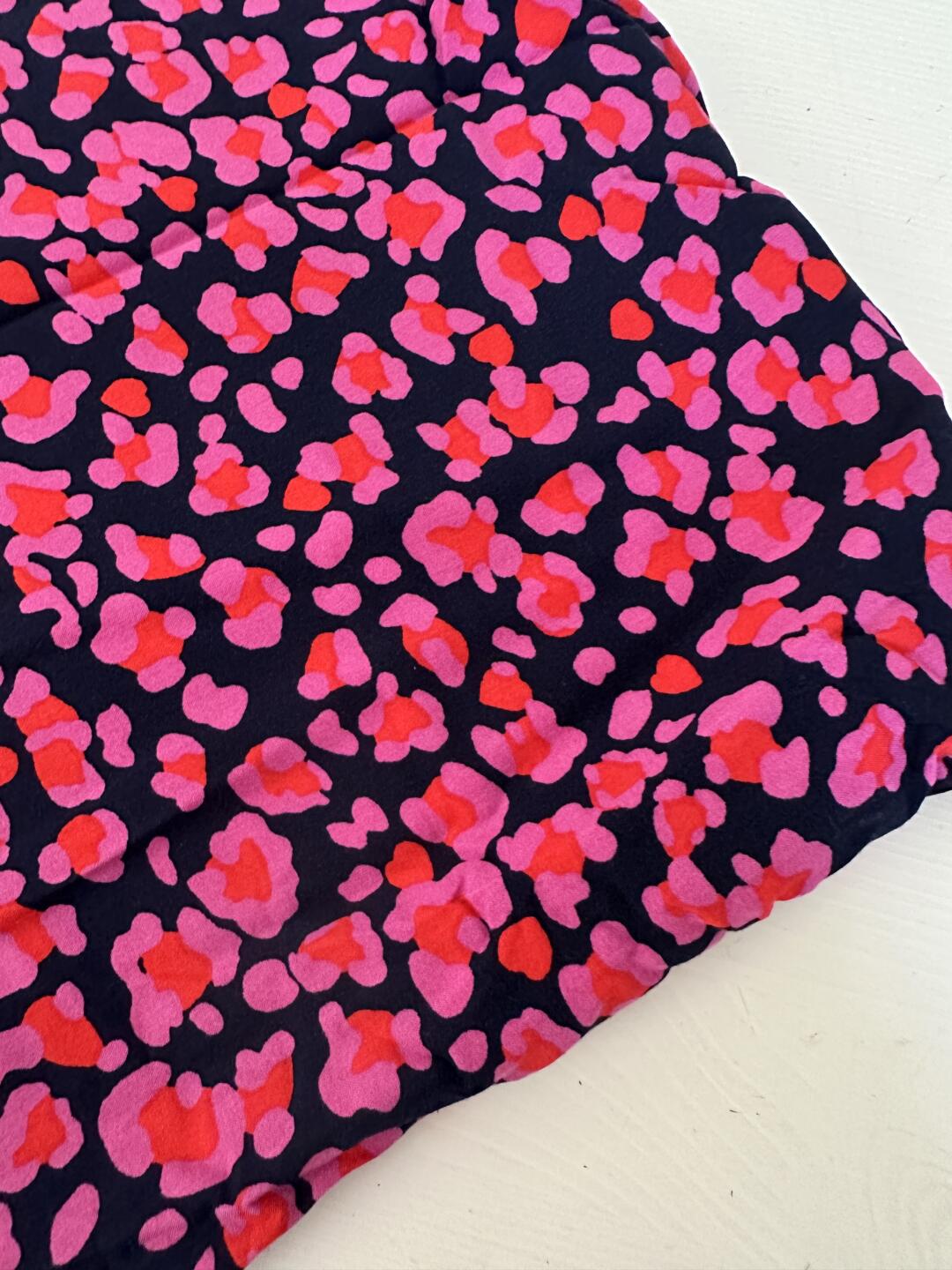 Pink Leopard Viscose